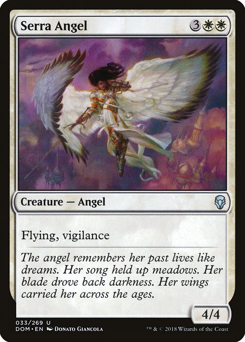Serra Angel - Dominaria Uncommon Card