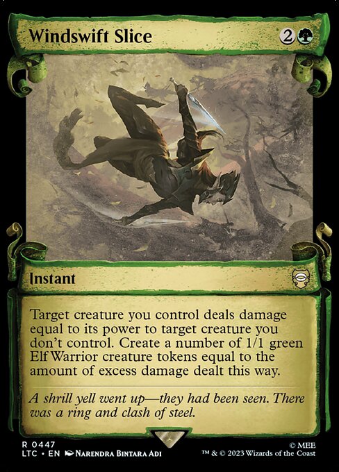 Windswift Slice - Tales of Middle-earth Commander Rare Card