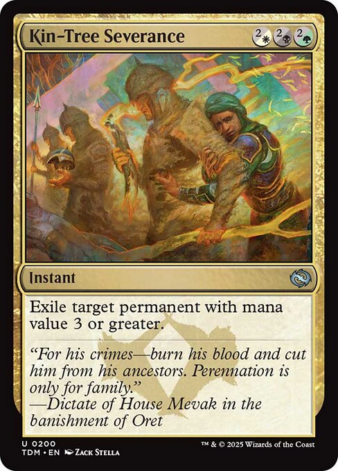 Kin-Tree Severance - Tarkir: Dragonstorm Uncommon Card