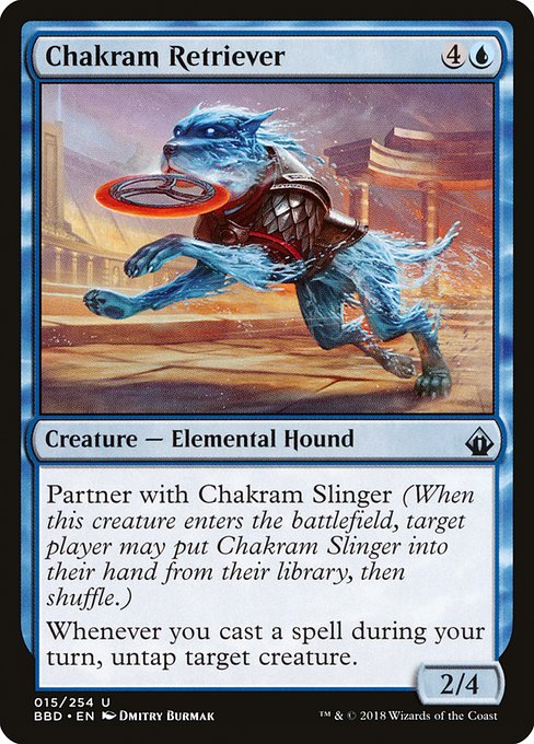 Chakram Retriever - Battlebond Uncommon Card