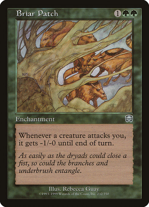 Briar Patch - Mercadian Masques Uncommon Card