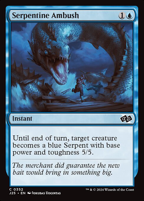 Serpentine Ambush - Foundations Jumpstart Common Card
