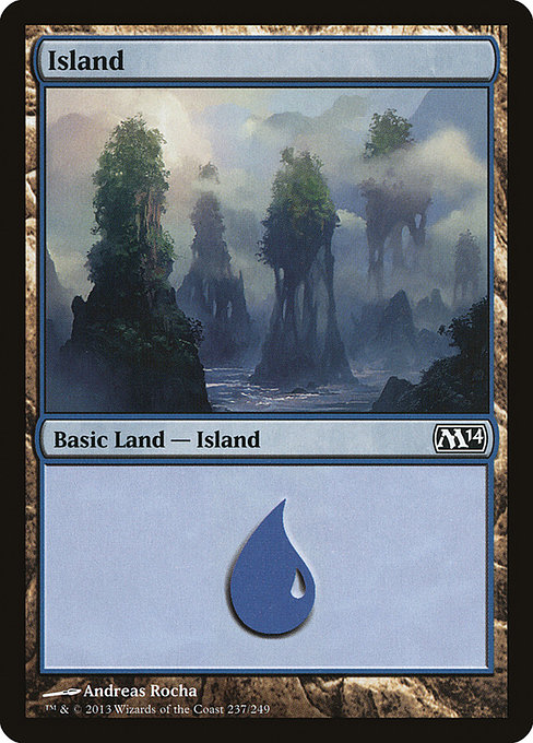 Island - Magic 2014 Common Card