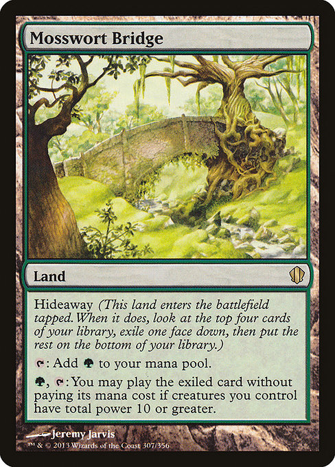 Mosswort Bridge - Commander 2013 Rare Card