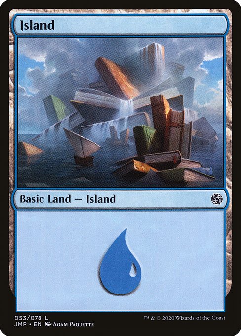 Island - Jumpstart Common Card