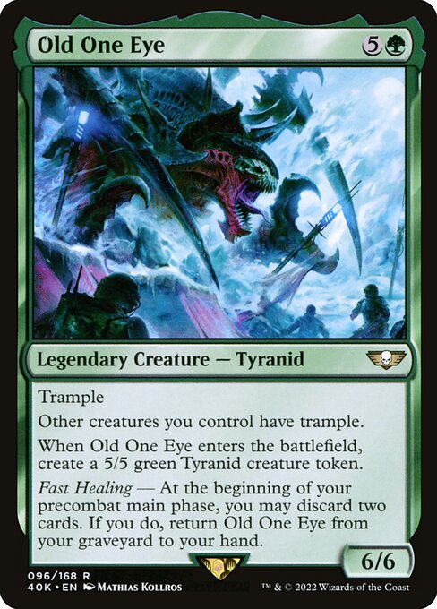 Old One Eye - Warhammer 40,000 Commander Rare Card