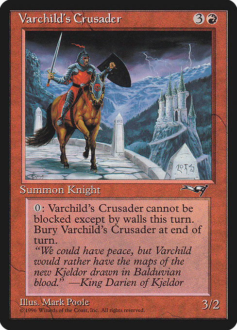 Varchild's Crusader - Alliances Common Card