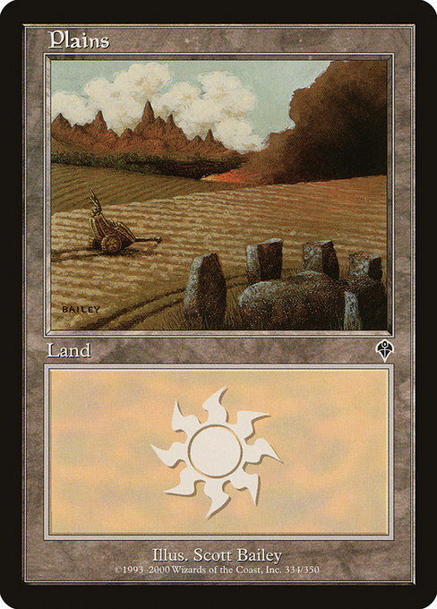 Plains - Invasion Common Card
