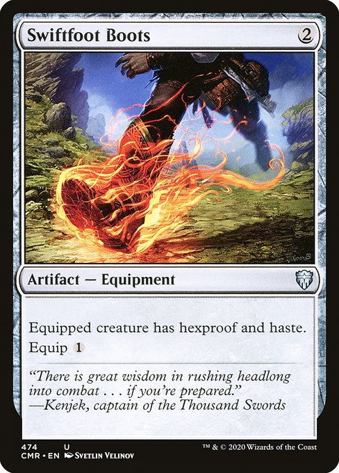 Swiftfoot Boots - Commander Legends Uncommon Card