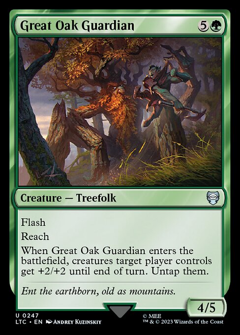 Great Oak Guardian - Tales of Middle-earth Commander Uncommon Card