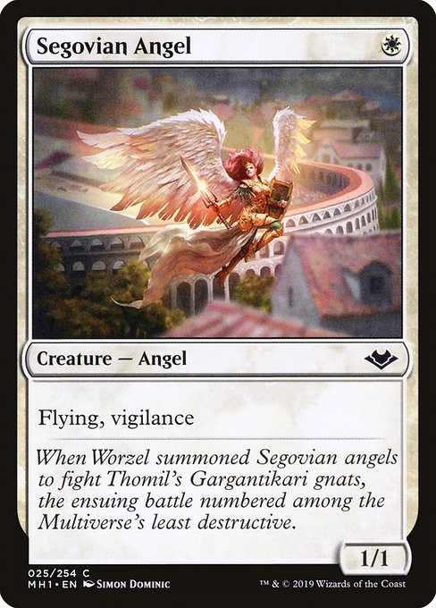 Segovian Angel - Modern Horizons Common Card