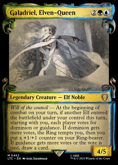 Galadriel, Elven-Queen - Tales of Middle-earth Commander Mythic Card