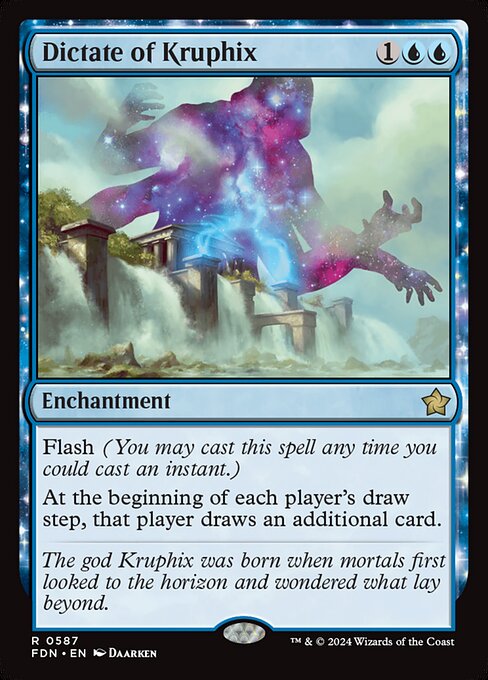 Dictate of Kruphix - Foundations Rare Card