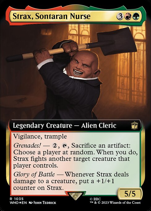Strax, Sontaran Nurse - Doctor Who Rare Card