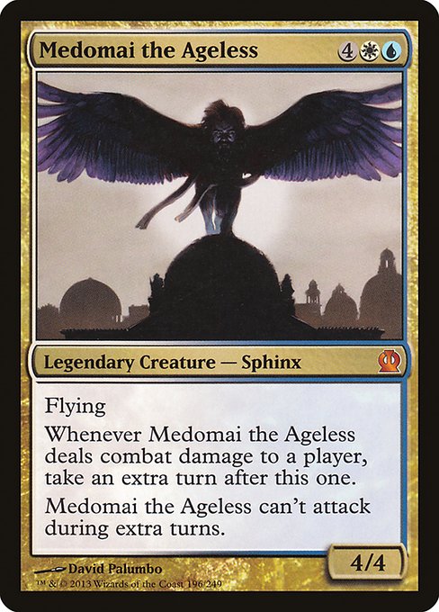 Medomai the Ageless - Theros Mythic Card
