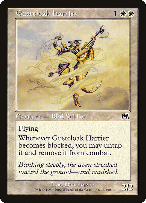 Gustcloak Harrier - Onslaught Common Card
