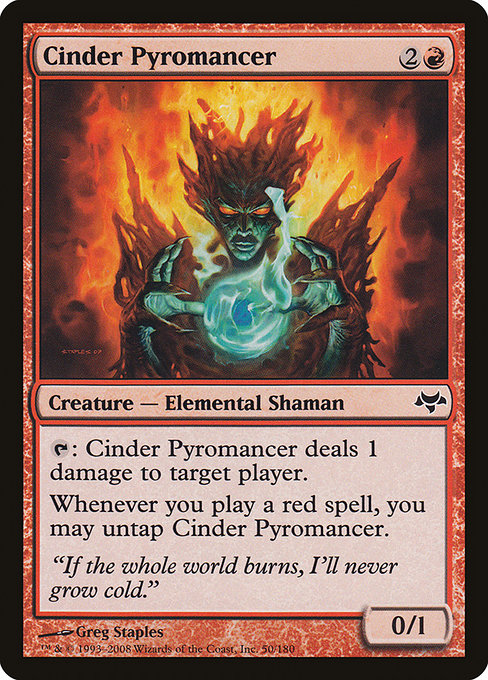 Cinder Pyromancer - Eventide Common Card