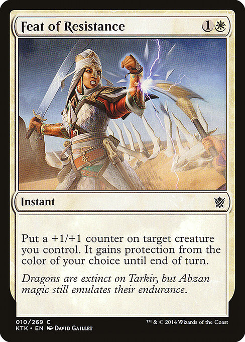 Feat of Resistance - Khans of Tarkir Common Card