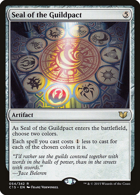 Seal of the Guildpact - Commander 2015 Rare Card