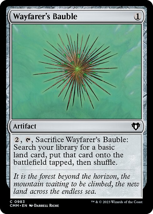 Wayfarer's Bauble - Commander Masters Common Card