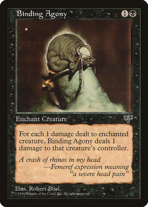 Binding Agony - Mirage Common Card