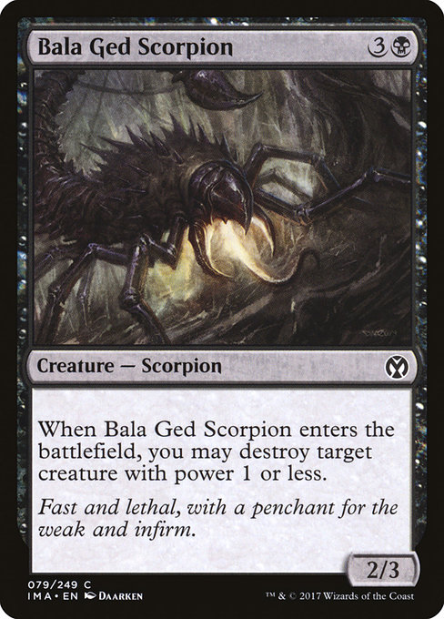 Bala Ged Scorpion - Iconic Masters Common Card
