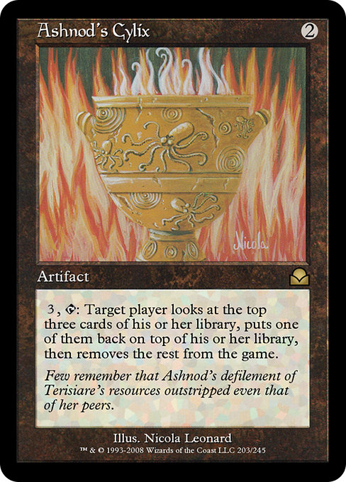 Ashnod's Cylix - Masters Edition II Rare Card