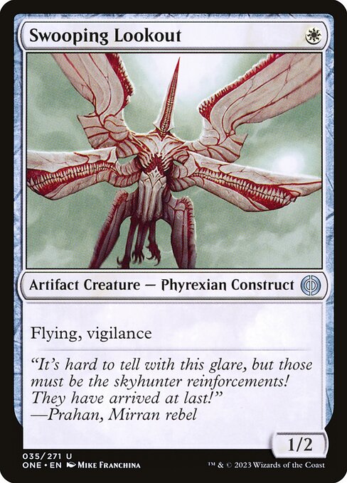Swooping Lookout - Phyrexia: All Will Be One Uncommon Card