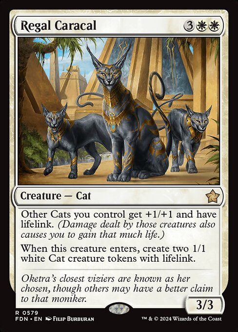 Regal Caracal - Foundations Rare Card