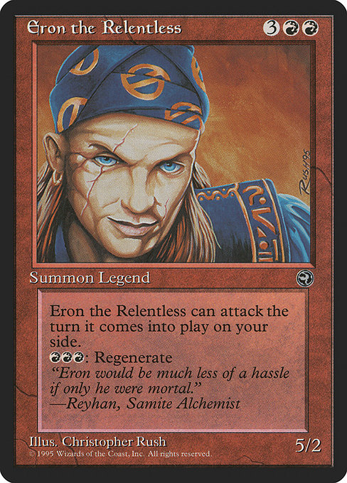 Eron the Relentless - Homelands Uncommon Card