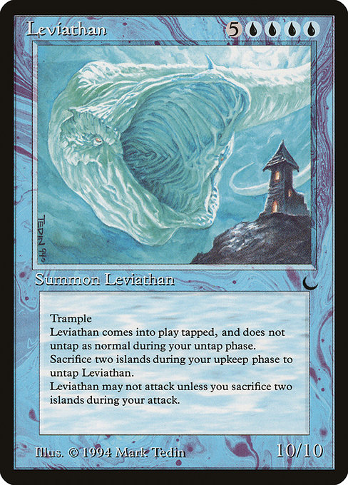 Leviathan - The Dark Rare Card