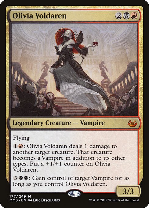 Olivia Voldaren - Modern Masters 2017 Mythic Card