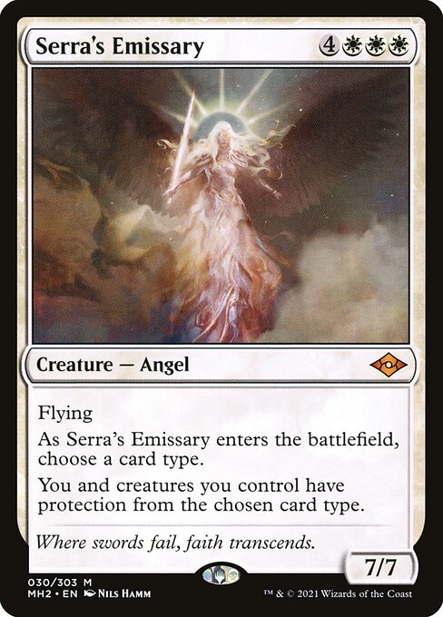 Serra's Emissary - Modern Horizons 2 Mythic Card