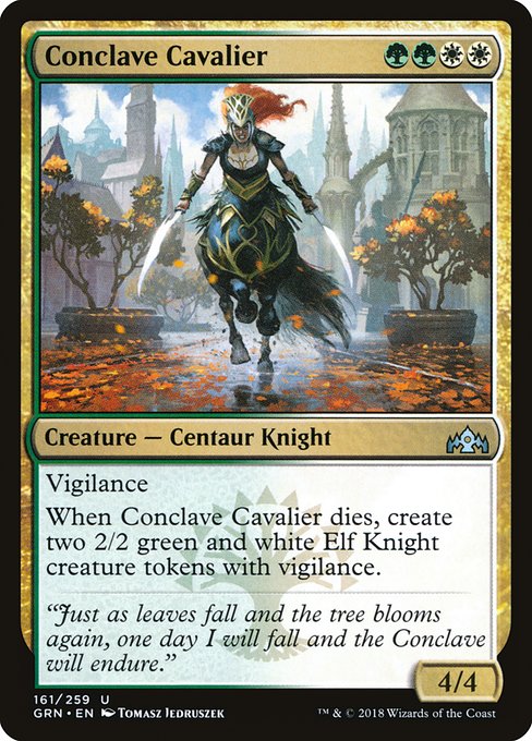 Conclave Cavalier - Guilds of Ravnica Uncommon Card