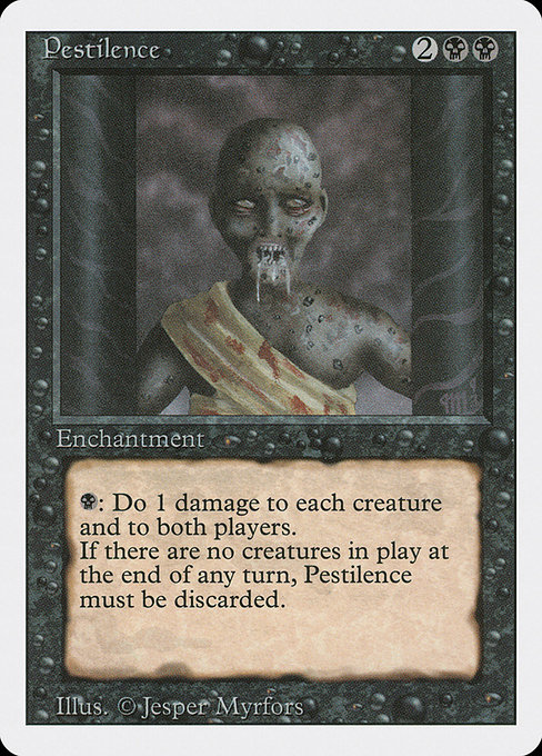Pestilence - Revised Edition Common Card