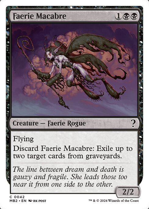 Faerie Macabre - Mystery Booster 2 Common Card