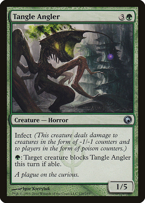 Tangle Angler - Scars of Mirrodin Uncommon Card