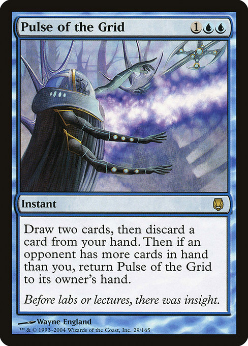 Pulse of the Grid - Darksteel Rare Card