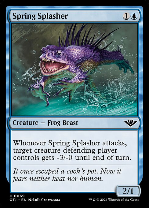 Spring Splasher - Outlaws of Thunder Junction Common Card