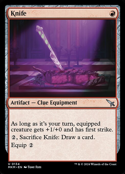 Knife - Murders at Karlov Manor Uncommon Card