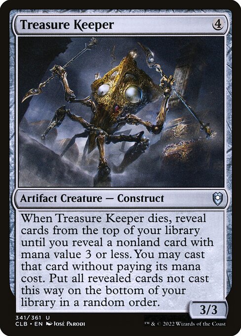 Treasure Keeper - Commander Legends: Battle for Baldur's Gate Uncommon Card