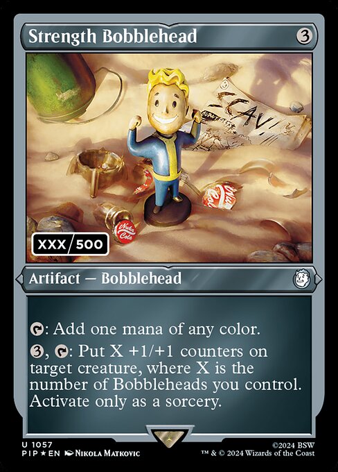 Strength Bobblehead - Fallout Uncommon Card