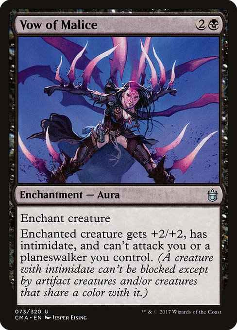 Vow of Malice - Commander Anthology Uncommon Card