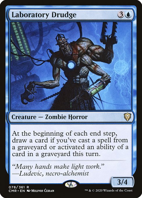 Laboratory Drudge - Commander Legends Rare Card