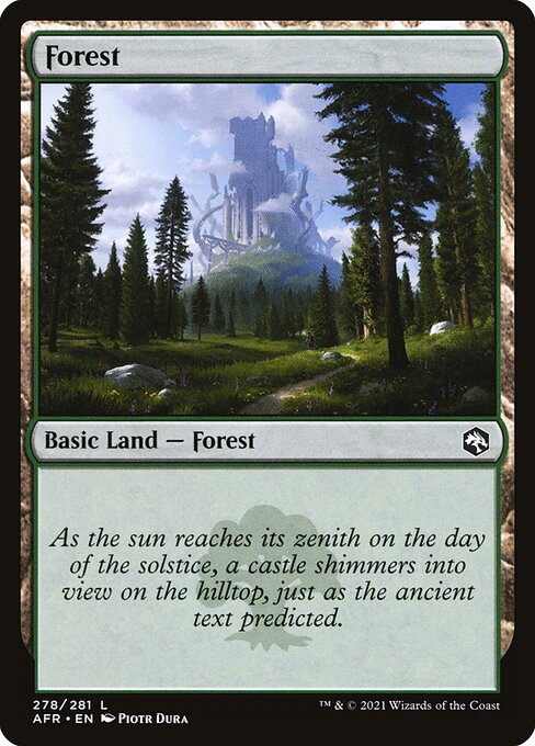 Forest - Adventures in the Forgotten Realms Common Card