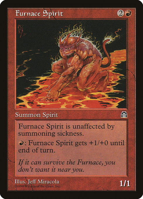 Furnace Spirit - Stronghold Common Card