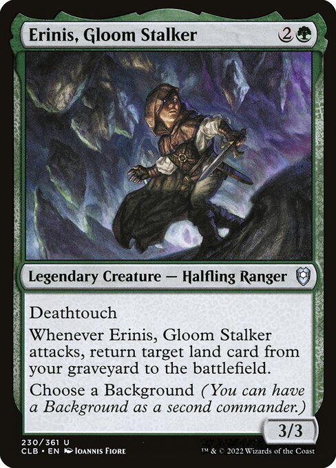 Erinis, Gloom Stalker - Commander Legends: Battle for Baldur's Gate Uncommon Card