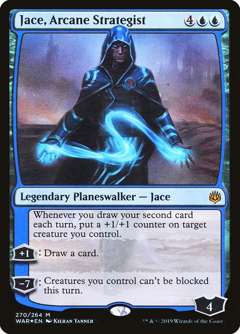 Jace, Arcane Strategist - War of the Spark Mythic Card
