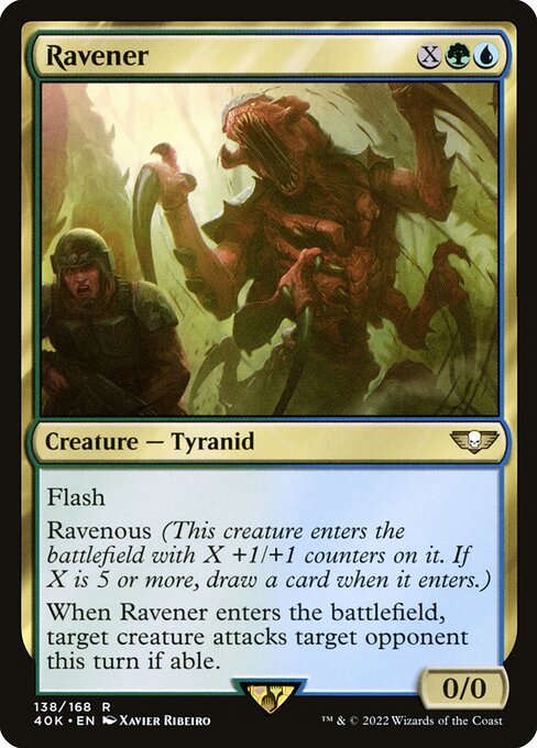 Ravener - Warhammer 40,000 Commander Rare Card