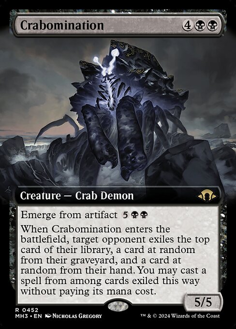 Crabomination - Modern Horizons 3 Rare Card
